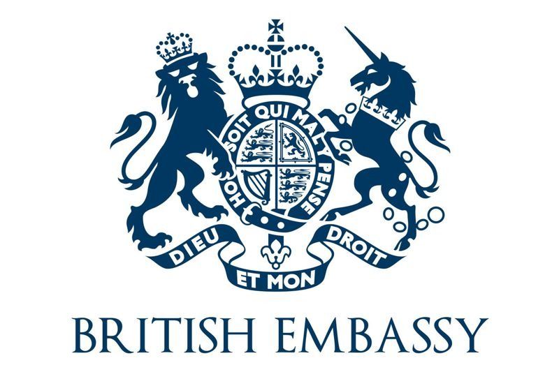 embajada británica