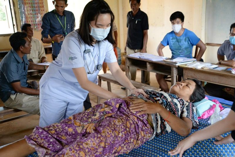 Asistencia médica Camboya
