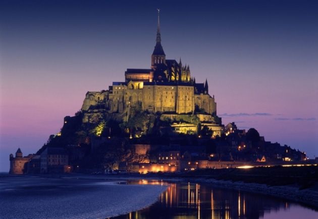 Mont Saint-Michel, Normandía, Francia
