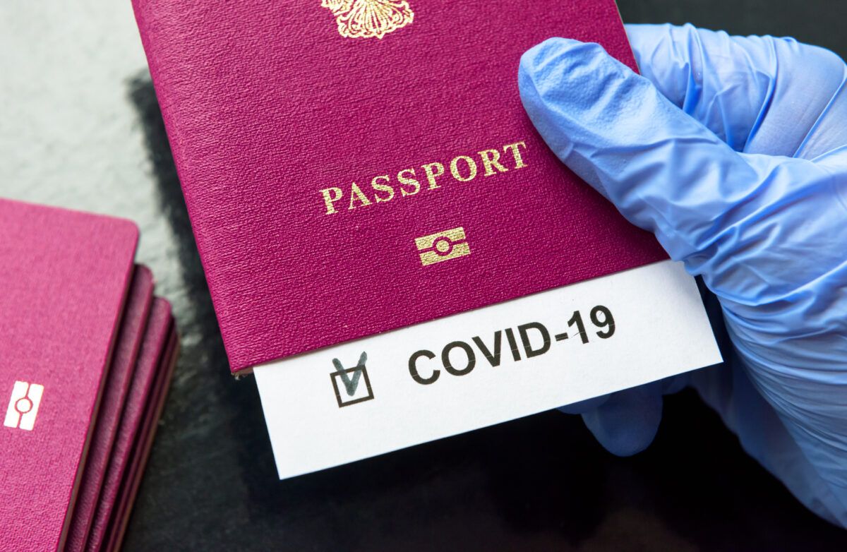 ¿Qué significa la prueba de la vacuna COVID? 1 pasaportes de vacunación