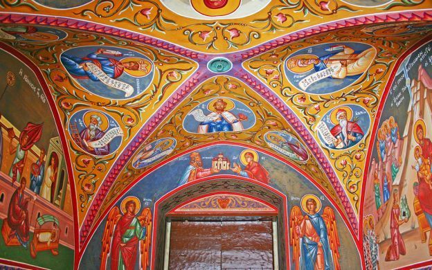 bizantino en el Monasterio de Kykkos