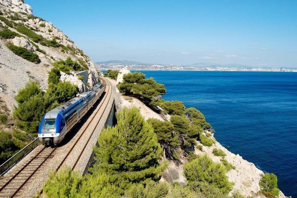 Viaje en tren a Cannes