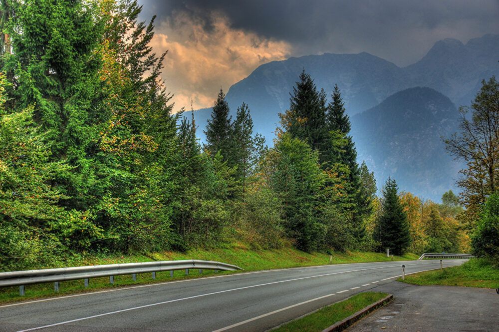 Viaje a Salzburgo 7 carretera en Salzburgo