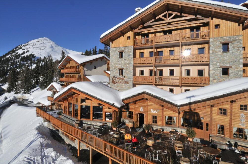 La estación de esquí de La Plagne 5 Hôtel le Carlina