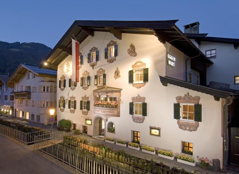 La estación de esquí de Kitzbühel 8 Gasthof Eggerwirt