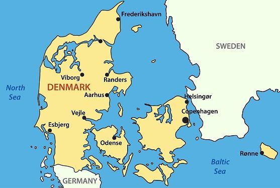 Dinamarca Geografía