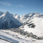 Estación de esquí de los Alpes de Les Deux
