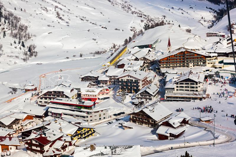 La estación de esquí de Obergurgl