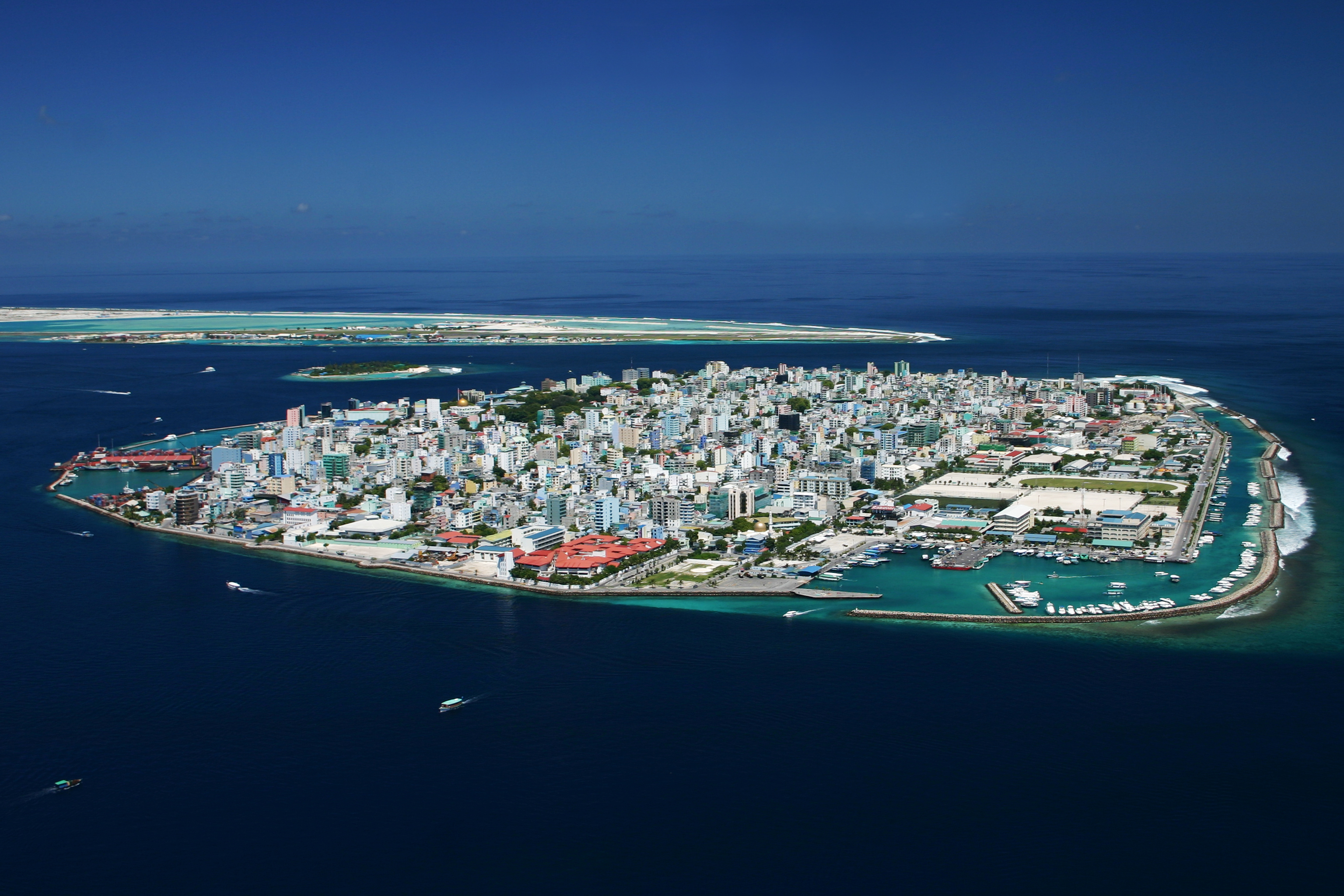 Islas desiertas de las Maldivas