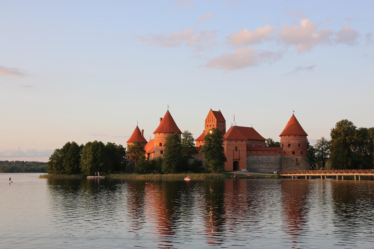 Castillo de la isla de Trakai