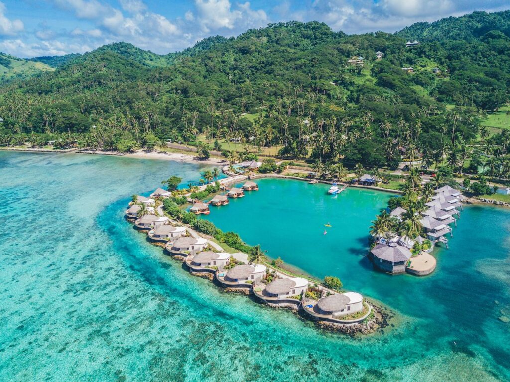 Top 5 bungalows sobre agua en Fiji 3