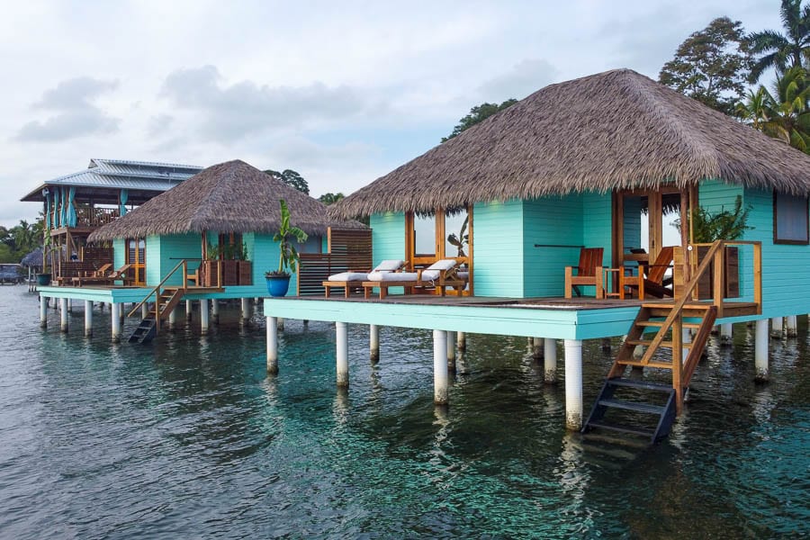 14 bungalows caribeños soñadores sobre agua 14