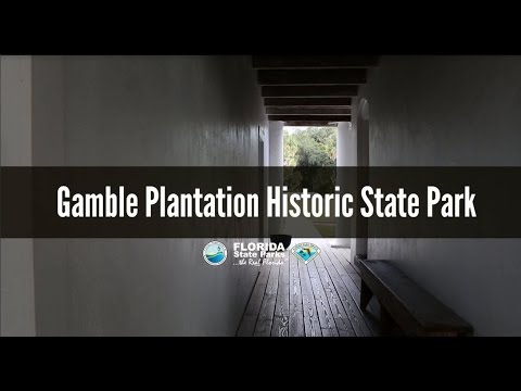 Gamble Plantation Historic State Park de Ellenton | Horario, Mapa y entradas