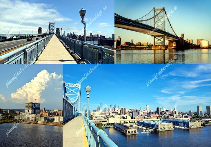 Benjamin Franklin Bridge de Philadelphia | Horario, Mapa y entradas