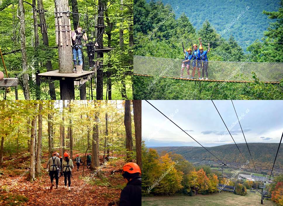 Bristol Mountain Aerial Adventures de Canandaigua | Horario, Mapa y entradas
