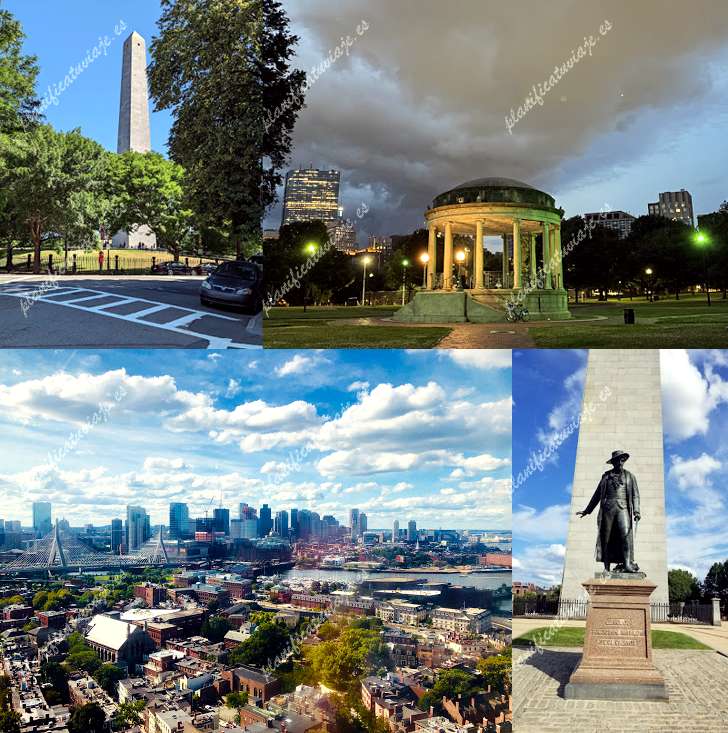 Bunker Hill Monument de Charlestown | Horario, Mapa y entradas