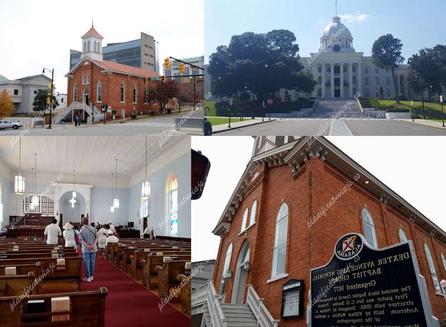 Dexter Avenue King Memorial Baptist Church de Montgomery | Horario, Mapa y entradas