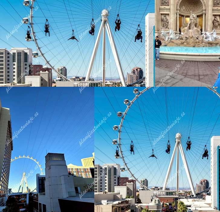 Fly Linq Zipline Las Vegas de Las Vegas | Horario, Mapa y entradas