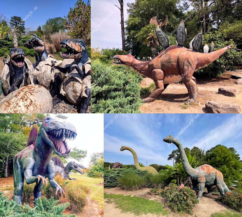 Jerrassic Park - Metal Dinosaur Park de Virginia Beach | Horario, Mapa y entradas