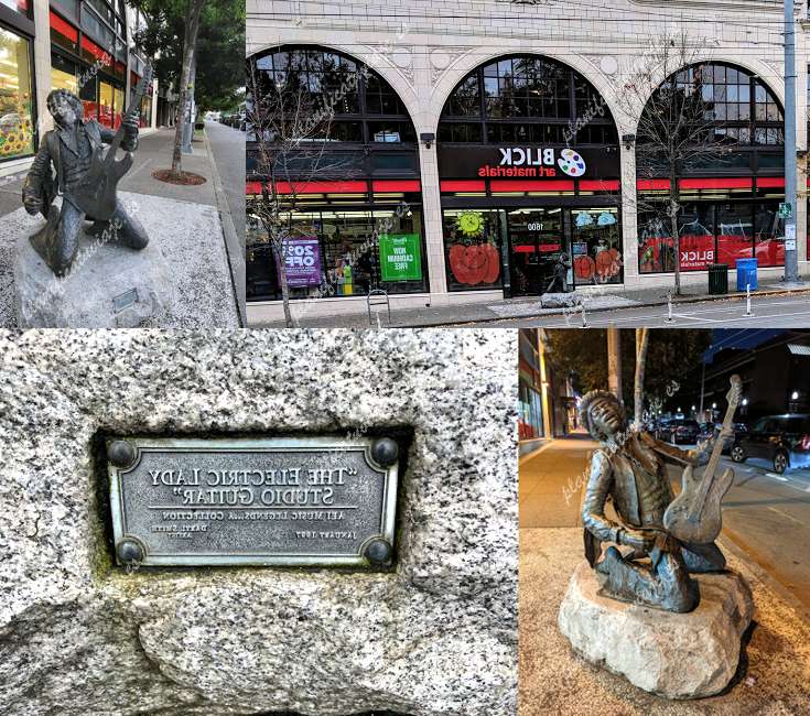 Jimi Hendrix Statue de Seattle | Horario, Mapa y entradas
