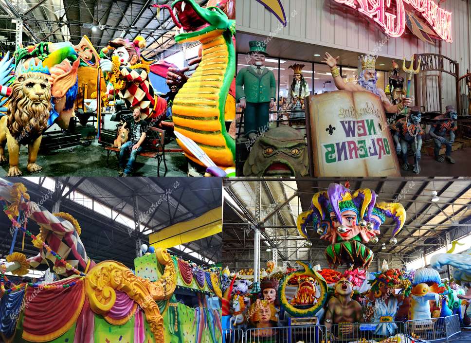 Mardi Gras World de New Orleans | Horario, Mapa y entradas 2