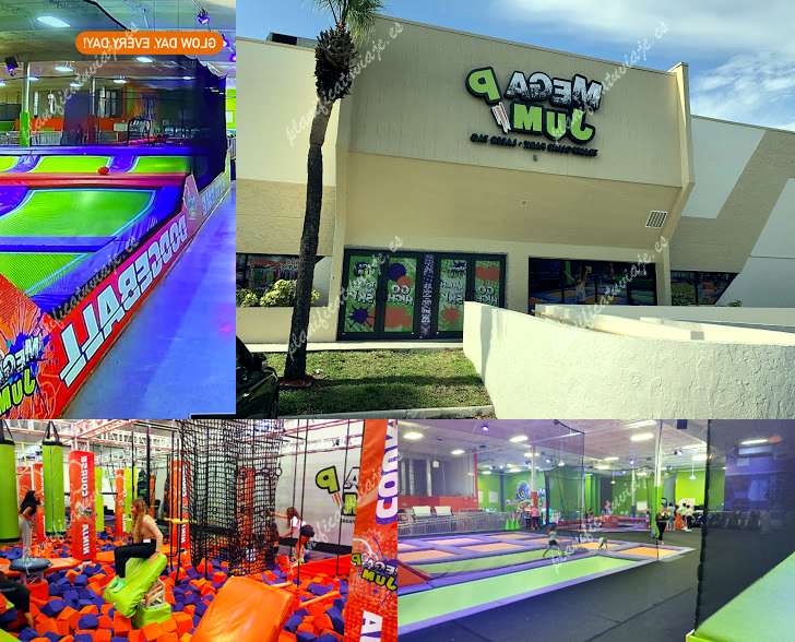 MegaJump Doral Trampoline Park and Laser Tag de Doral | Horario, Mapa y entradas