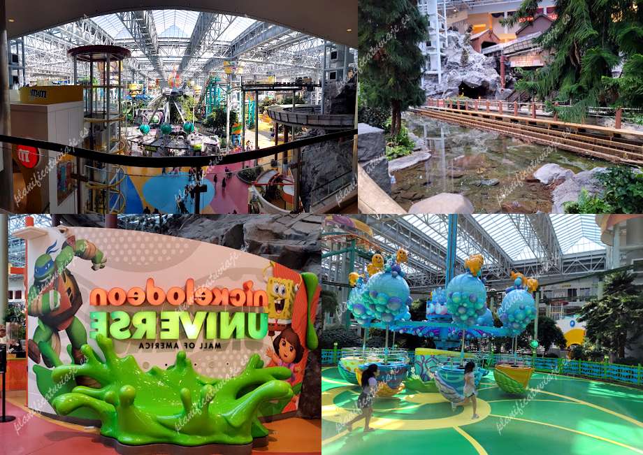 Nickelodeon Universe de Bloomington | Horario, Mapa y entradas