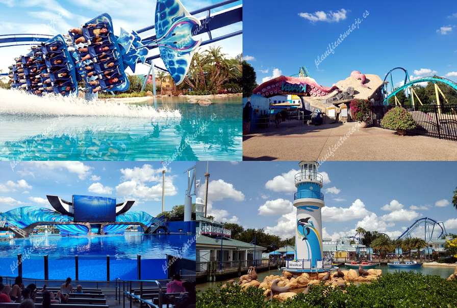 SeaWorld Orlando de Orlando | Horario, Mapa y entradas