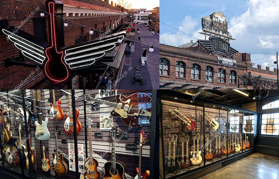 Songbirds Guitar & Pop Culture Museum de Chattanooga | Horario, Mapa y entradas