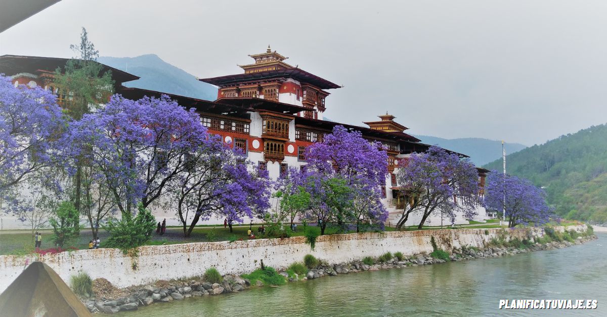 Fortaleza-palacio de Punakha Dzong