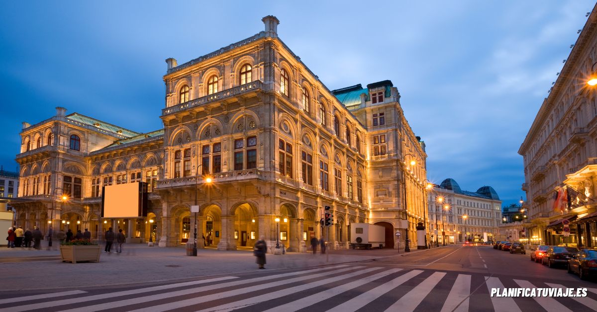 El teatro de la Ópera de Viena