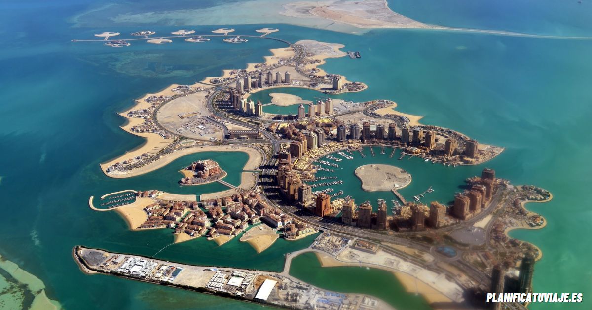Isla artificial The Pearl-Qatar