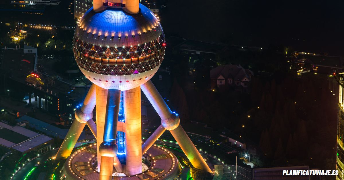 La Torre Perla Oriental en Shanghai