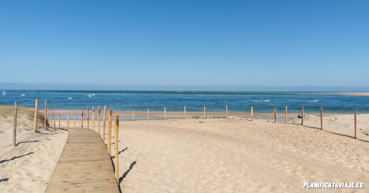 La playa de la Lagune