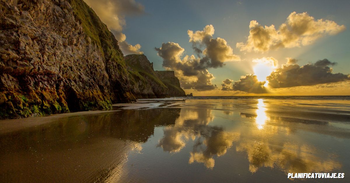 Qué ver en las playas de la península de Gower