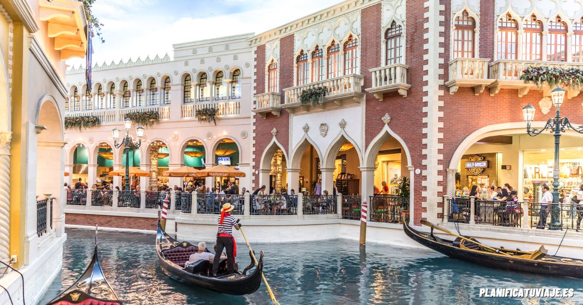 Venetian Resort y el Gran Canal Shoppes