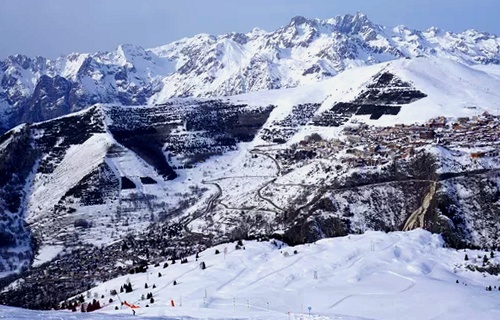 La estación de esquí de Alpe d'Huez