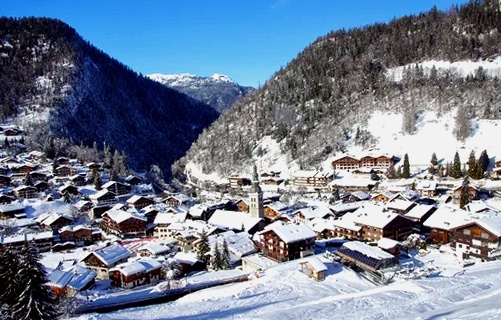 La estación de esquí de La Clusaz