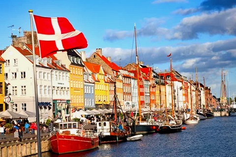 Dinero y Duty free en Dinamarca