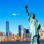 Como moverse por Estatua de la Libertad (Nueva York): Taxi, Uber, Autobús, Tren