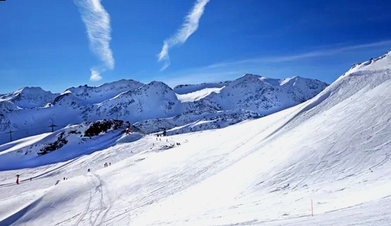 La estación de esquí de La Rosiere