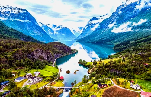 Alojarse en Noruega