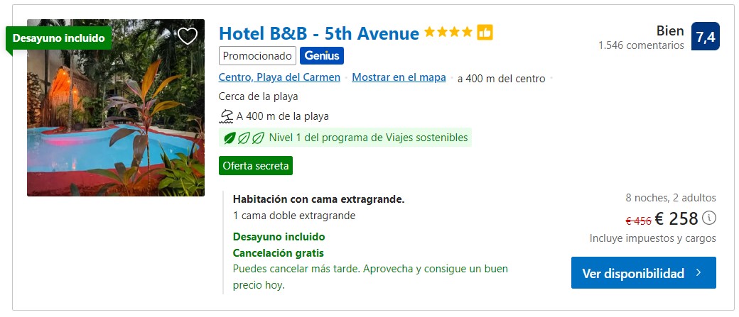 Hotel B&B - 5th Avenue