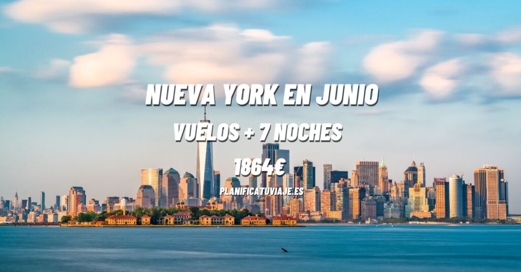 Chollo Nueva York Vuelo + 7 Noches Hotel Por 1864€ 2