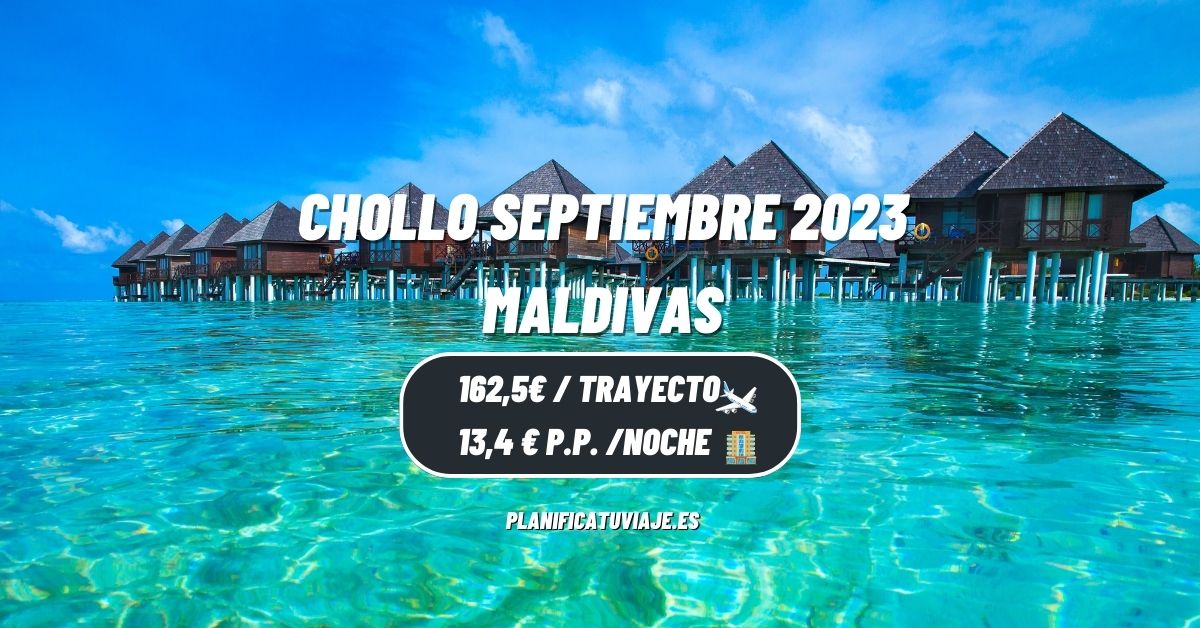 Chollo Maldivas Septiembre 2