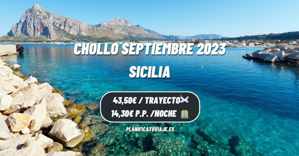 Chollo A sicilia Septiembre