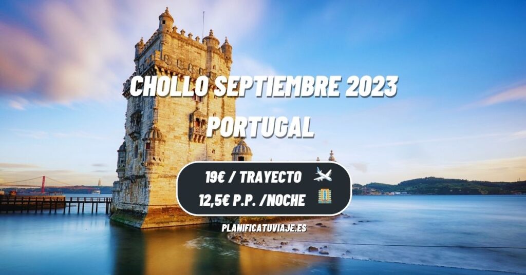 Chollo a Portugal Septiembre