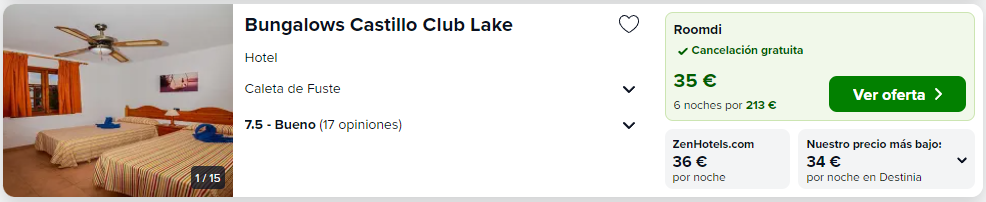 Bungalows Castillo Club Lake