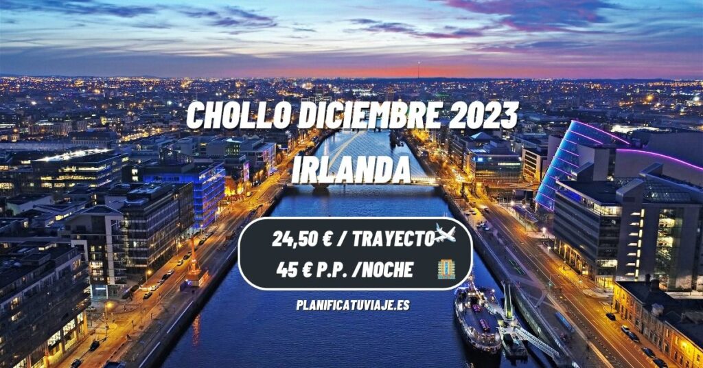 Chollo Irlanda en Diciembre 2023 desde 24,50 € 6