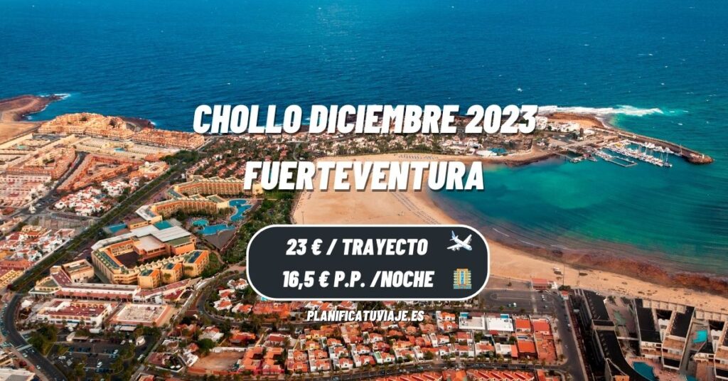Chollo Fuerteventura en Diciembre 2023 desde 23,50 € 5